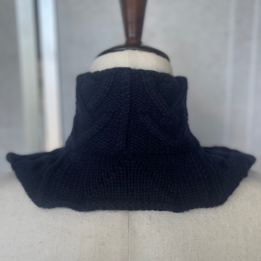 Veronica Beard Navy Upstate Dickey + Cuffs sz O/S - Picture 5 of 7